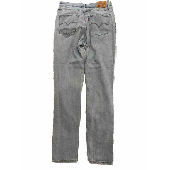 Levis 721 Jeans Womens Tag 30x28 Actual 27x27 Blue High Rise Skinny Western Y2K - Picture 2 of 15